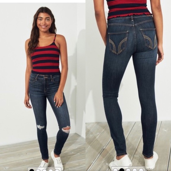 Hollister Denim - Hollister High Rise Super Skinny Jeans